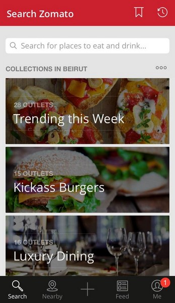 Zomato the popular restaurant discovery service, expands further into the Middle East launches in Lebanon
